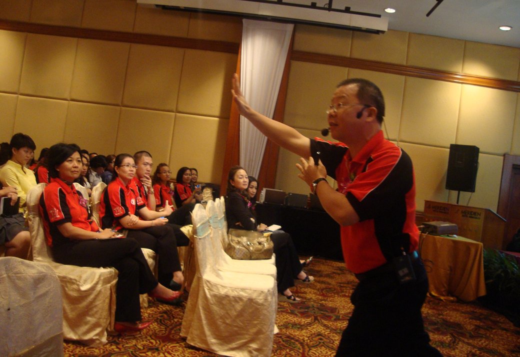 A high-performing team during a Hexcellence program